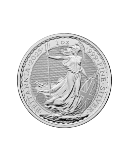 Britannia Reino Unido Moneda 1 Oz Plata Pura 999