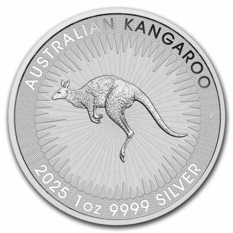 Canguro Australiano Moneda 1 Oz Plata Pura 9999