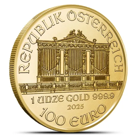Filarmonica De Viena 1 Onza Oro 9999 Moneda Austria 24kt