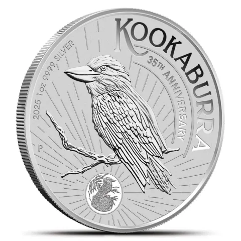 Kookaburra 1 Oz Plata Pura 9999 Moneda Australia