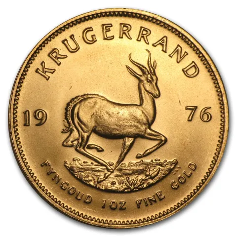 Krugerrand 1 Oz Oro Moneda Sudafrica 22kt
