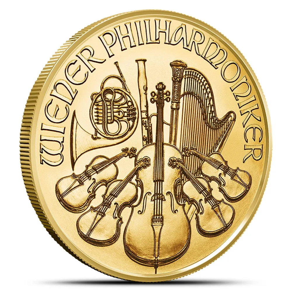 Filarmonica De Viena 1 Onza Oro 9999 Moneda Austria 24kt