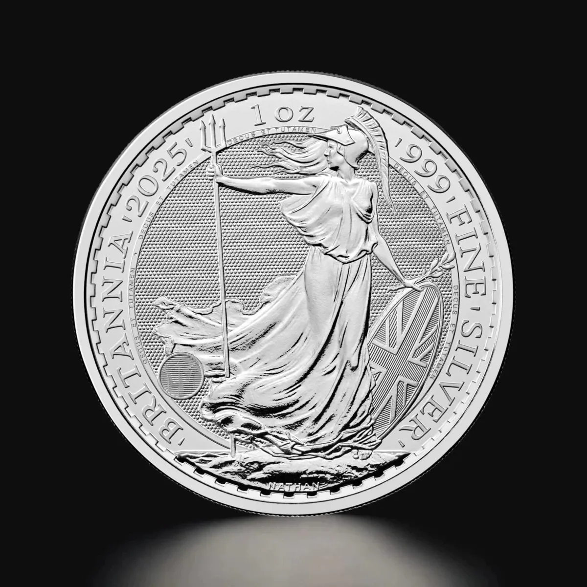 Britannia Reino Unido Moneda 1 Oz Plata Pura 999
