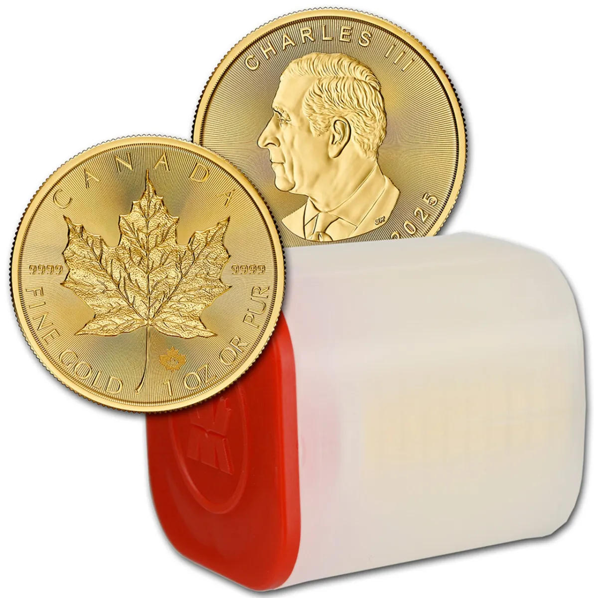 Canada Maple Leaf 1 Onza Oro 9999 Moneda 24kt